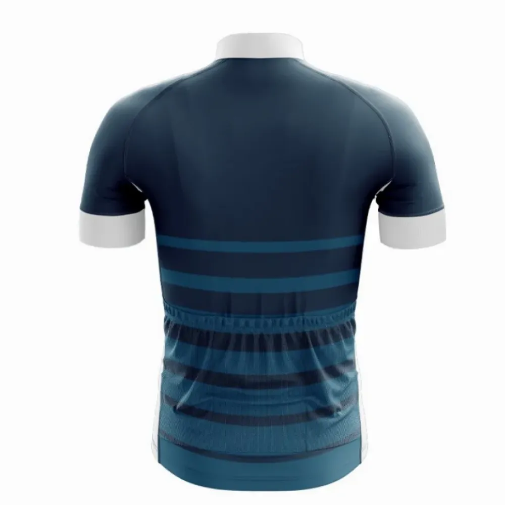 Minnesota Cycling Jersey Star Stripes Navy/Blue/White