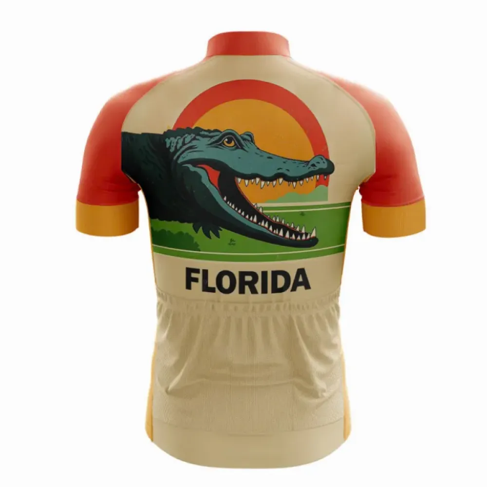Florida Alligator Bold Red/Beige/Green