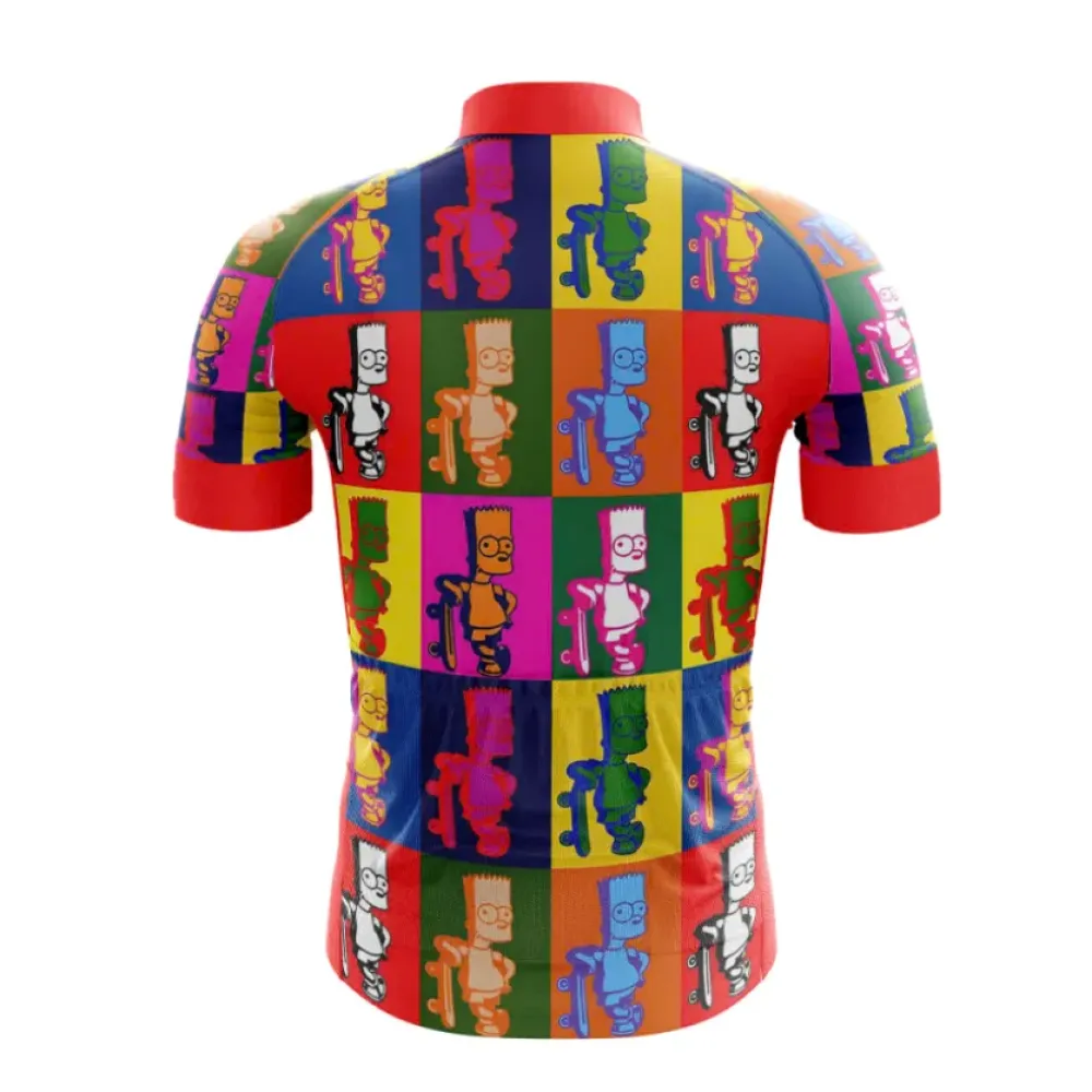 The Simpsons Vibrant Cycling Jersey