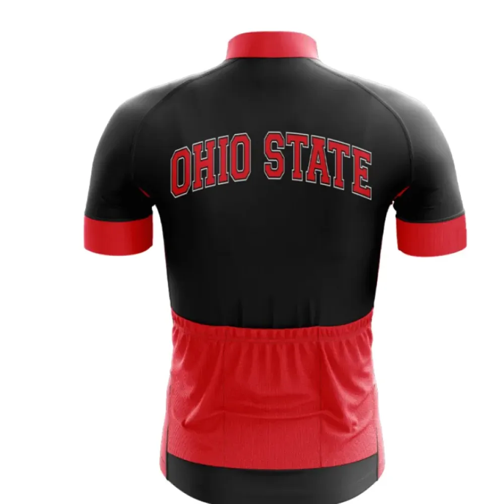 Ohio State Team Cyclist Kit Short Sleeve Red/Black