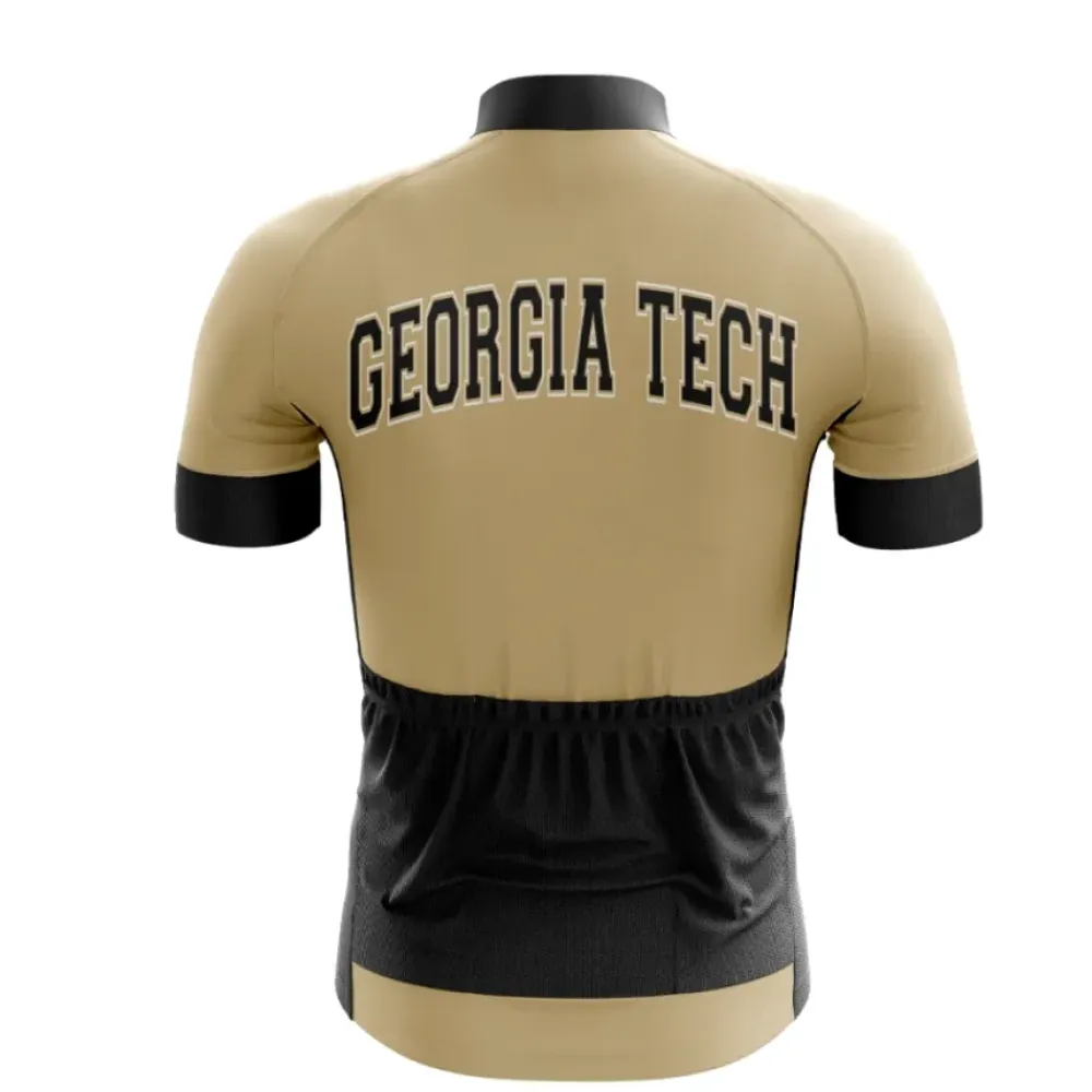 Georgia Tech Cycling Jersey Gold/Black