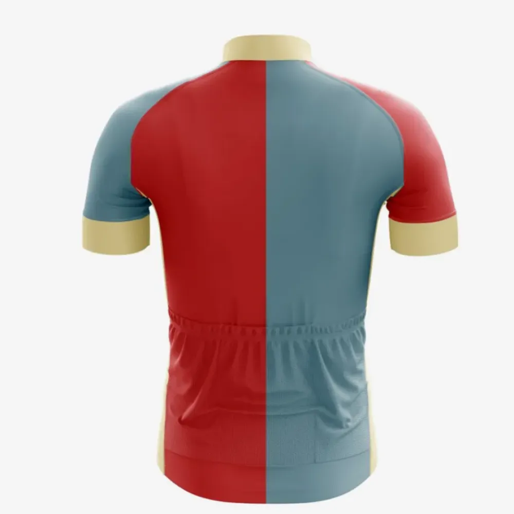 Che Guevara Cycling Jersey Red/Blue/Grey