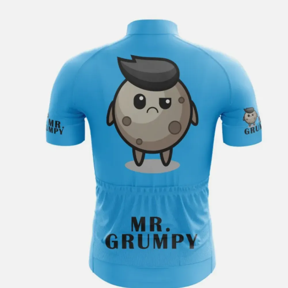 Mr. Grumpy Cycling Jersey Blue/Black
