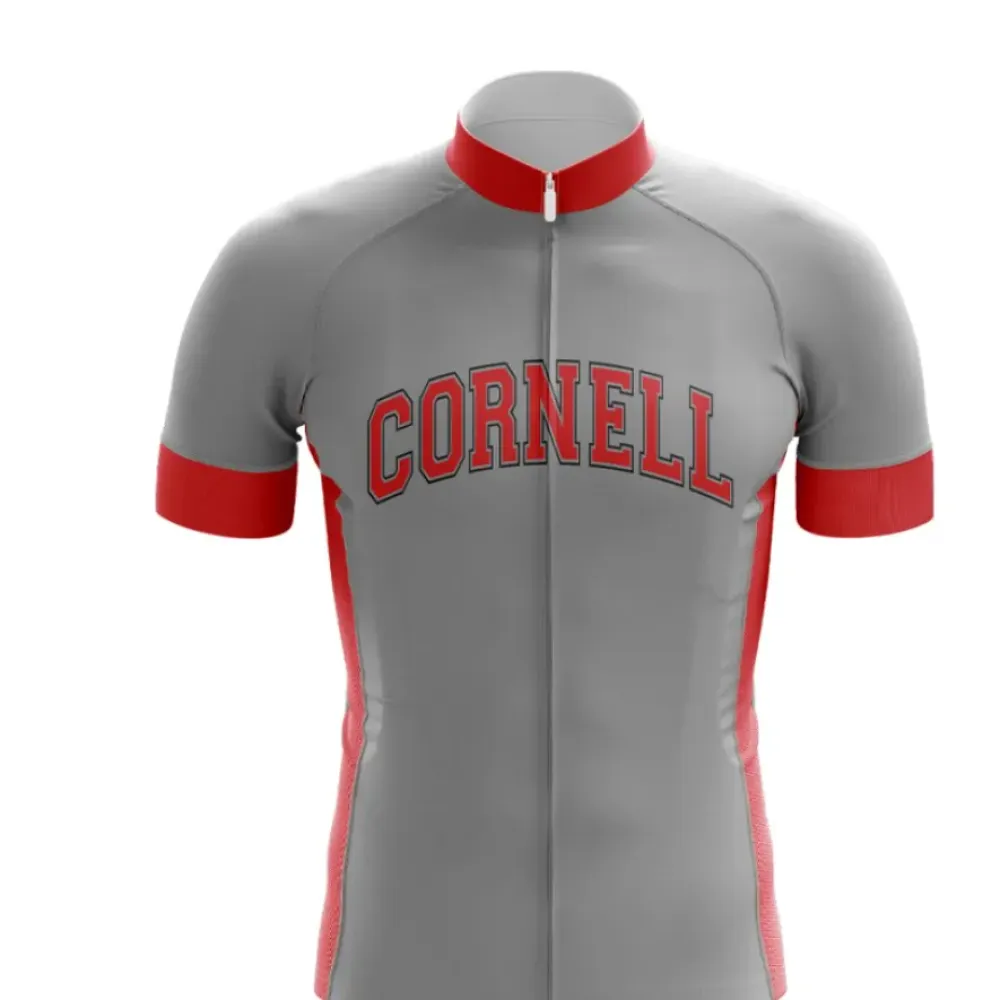 Cornell Cycling Jersey Zipper Red/Black