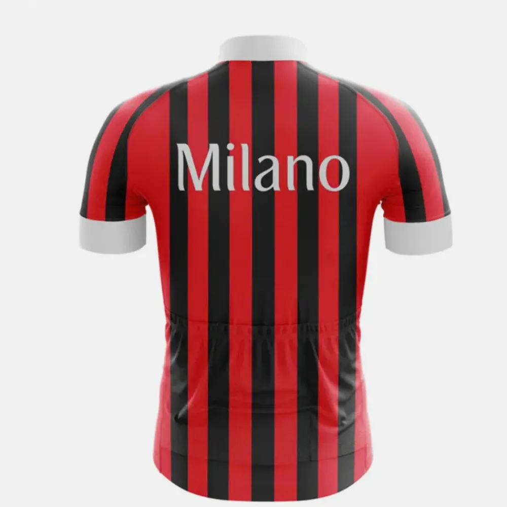Milano Cycling Jersey Red/Black
