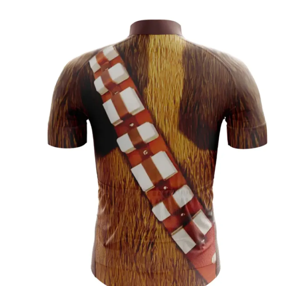 Star Wars Chewbacca Cycling Jersey Brown/Tan/Red