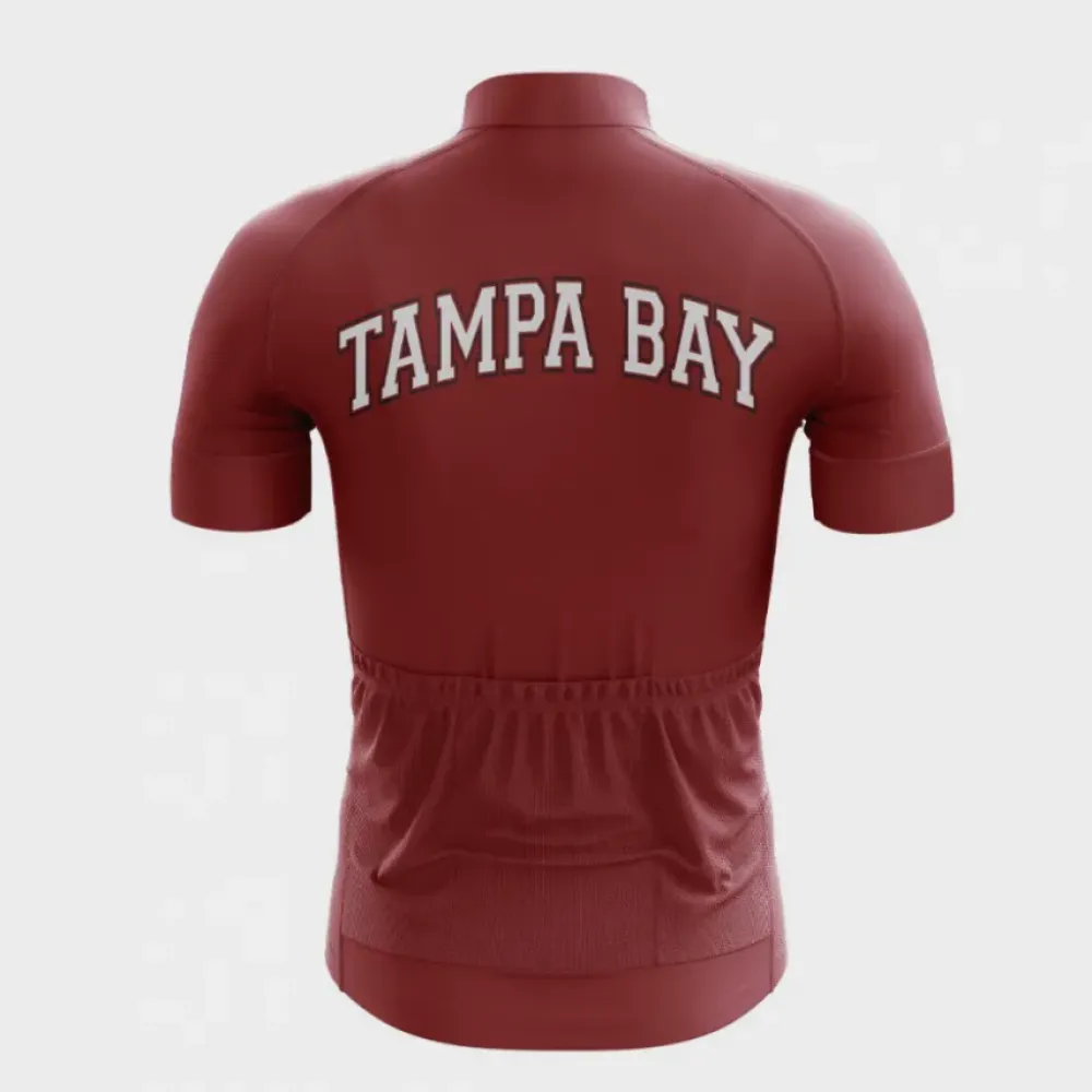 Tampa Bay Football Cycling Jersey Maroon/White