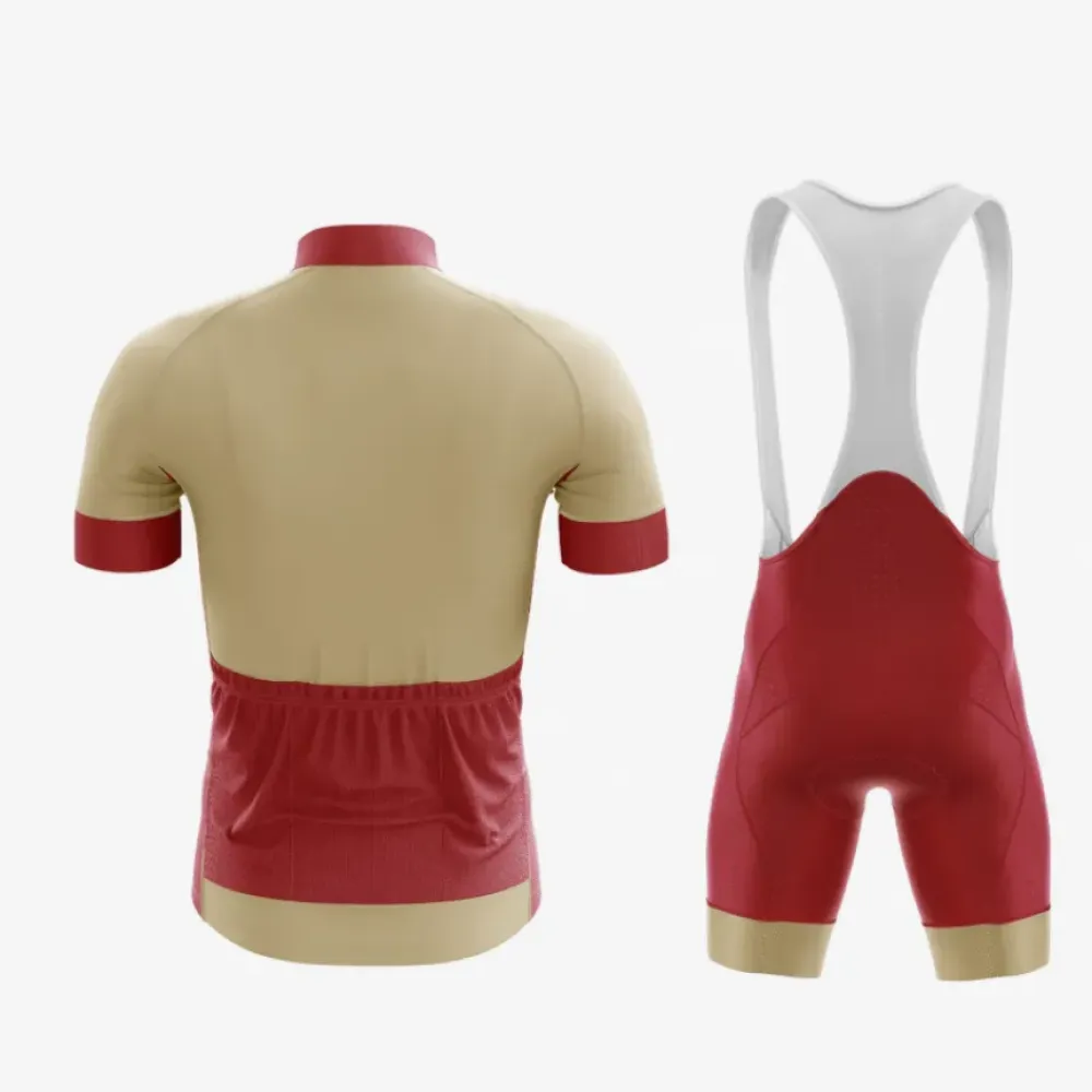 Ohio Cycling Kit Gold/Red/White