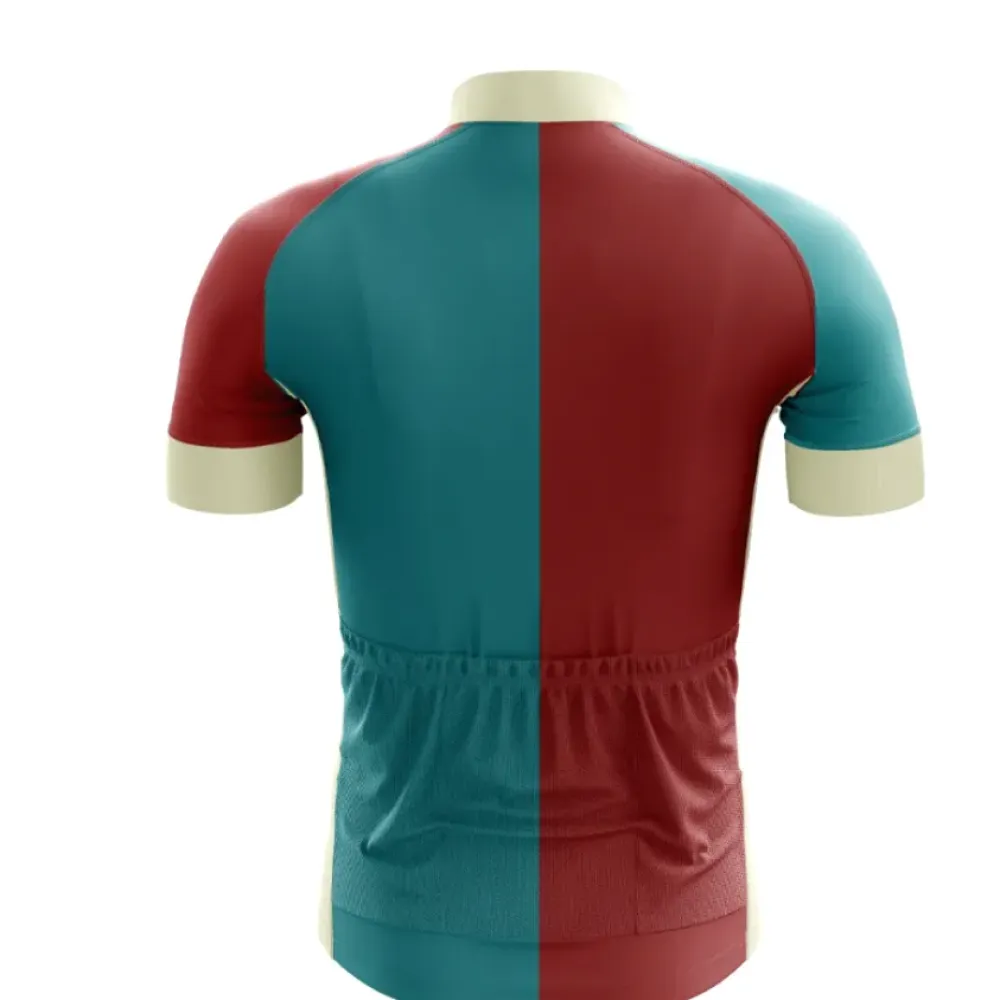 Anonymous Disobey Cycling Jersey Red/Blue/Green