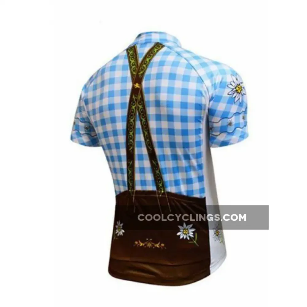Bavarian Style Triathlon Wear Blue/White/Gold
