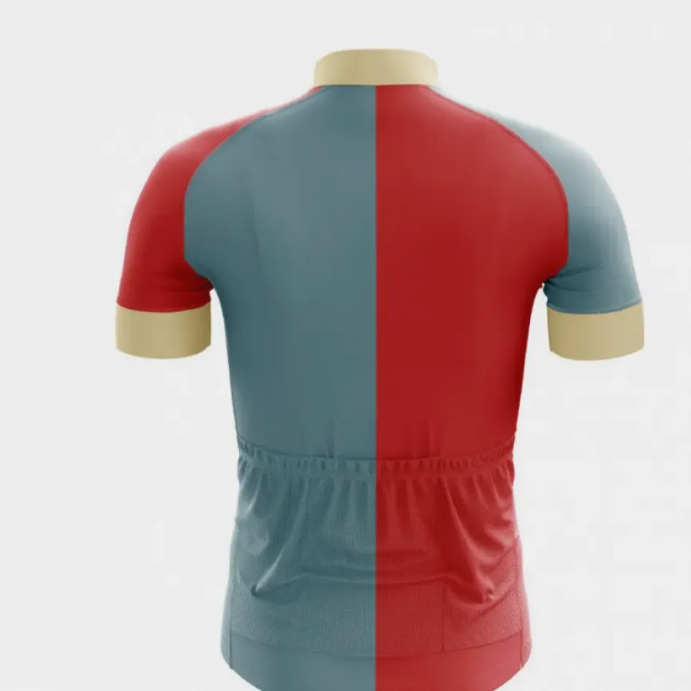 Bart Simpson Cycling Jersey D'oh! Red/Blue/Grey