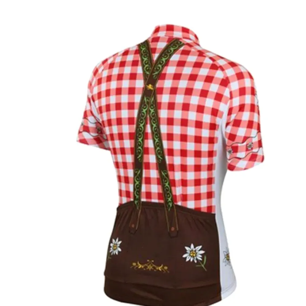 Bavarian Style Cycling Set Red/Brown