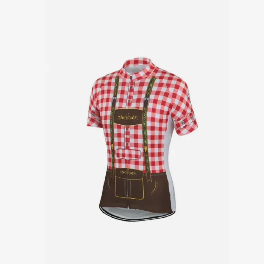 Bavarian Style Cycling Set Red/Brown