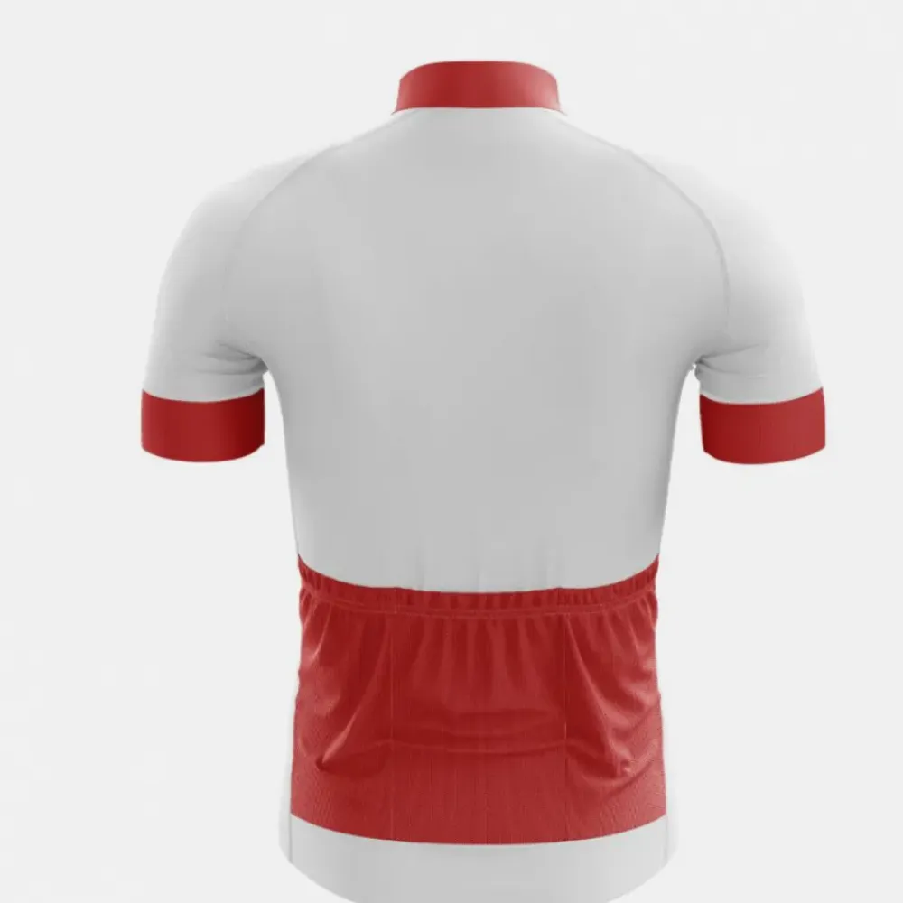 Swiss Cycling Jersey Suisse White/Red