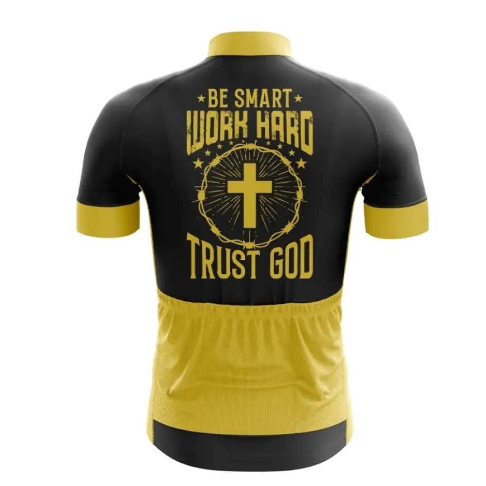 Smart Cycling Jersey Black/Yellow