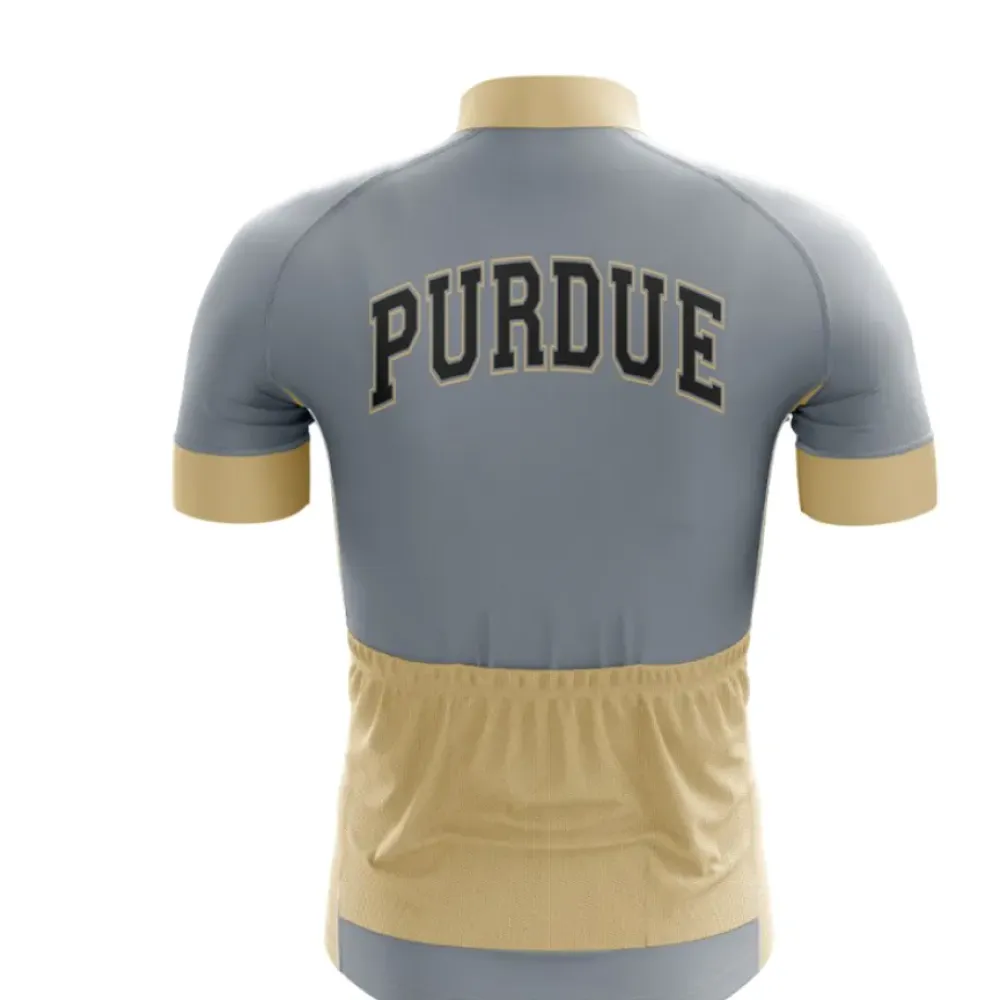 Purdue Cycling Jersey Classic Fit Gold/Black