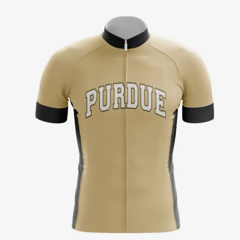 Purdue Cycling Jersey Classic Fit Gold/Black