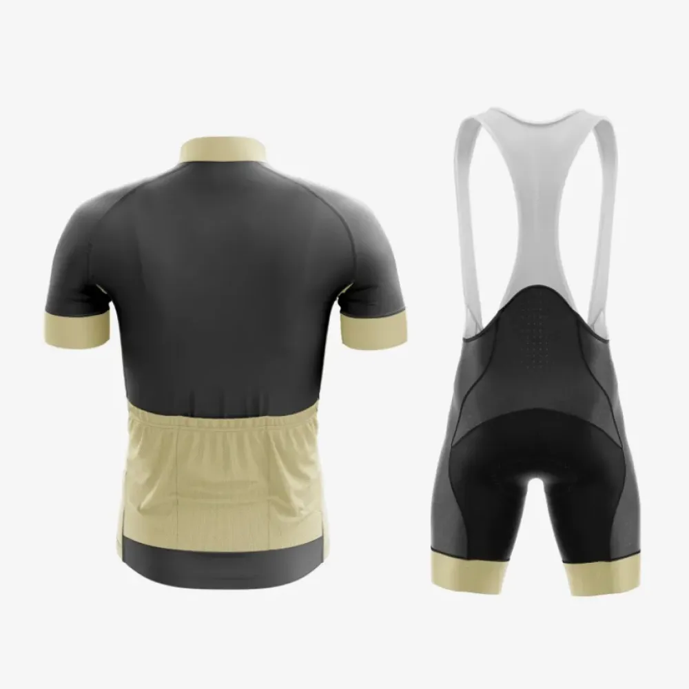 Modern Chic Cycling Attire- Coffee & Jesus Graphic Shorts & Top Set