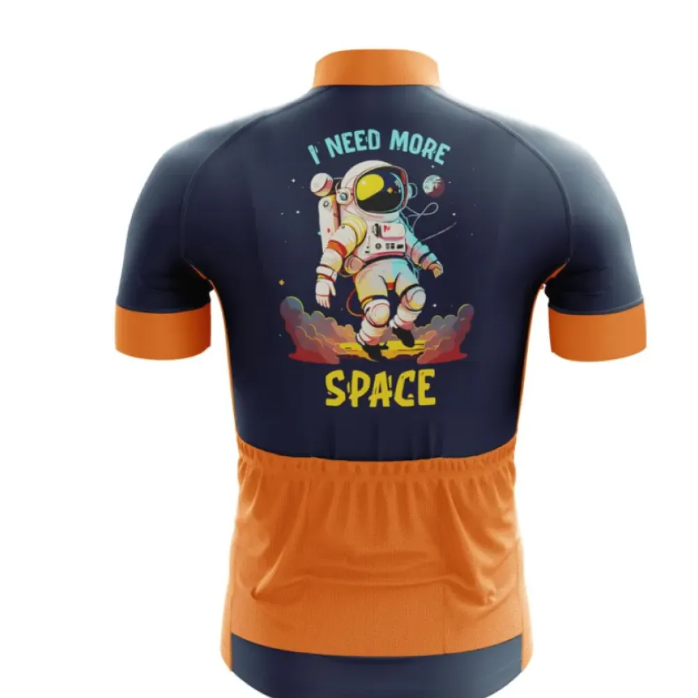 Space Odyssey Cycling Jersey Navy/Orange/Yellow