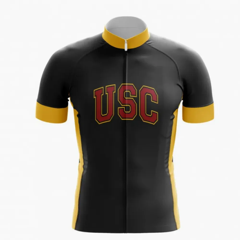 USC Cycling Jersey Short Sleeve Maroon/Gold
