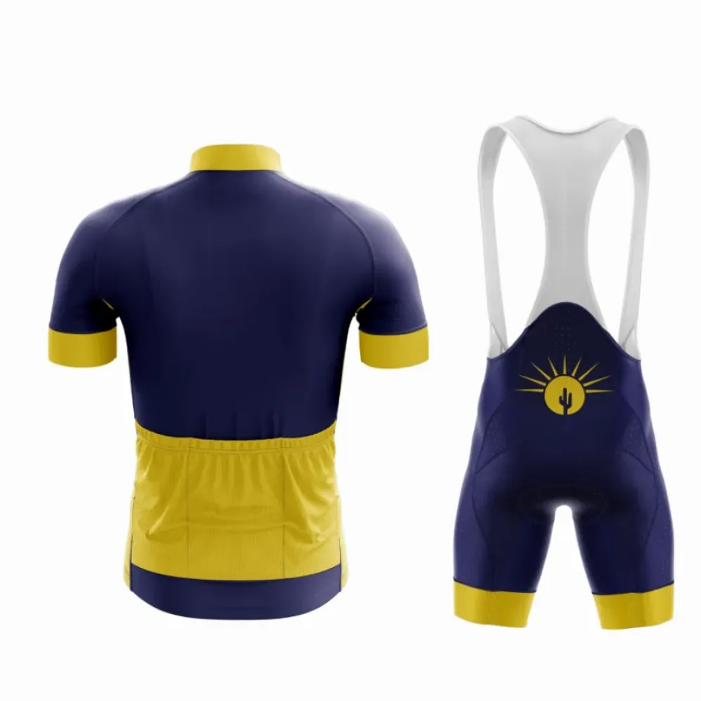 Mesa Cycling Kit Yellow/Blue/Cactus