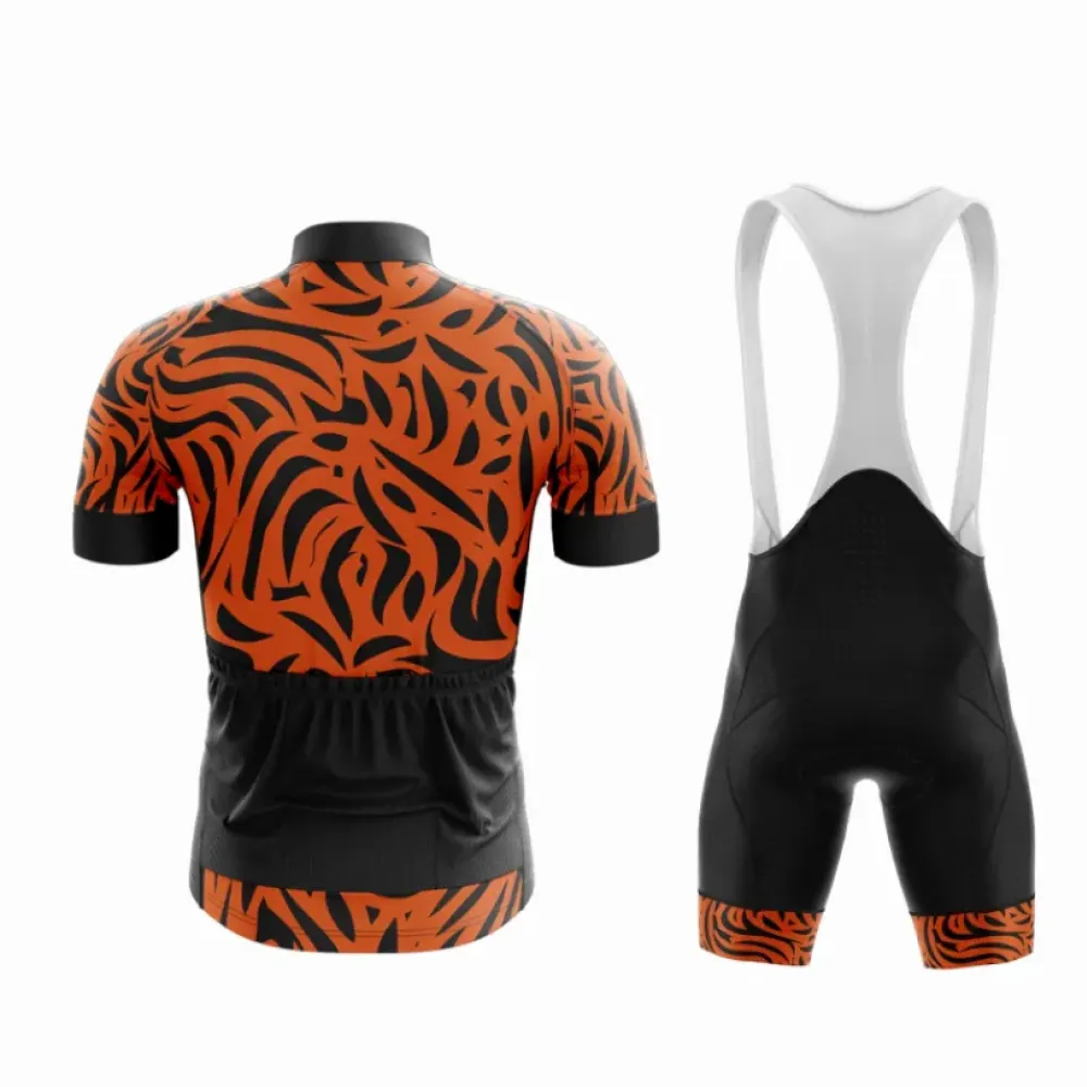 Zebra Cycling Kit Bold & Scarf Orange/Black