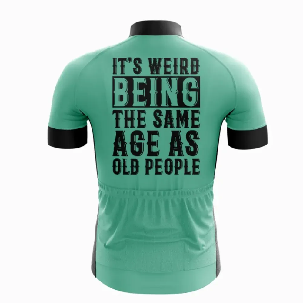 Cycling Jersey Weirdness Teal/Black
