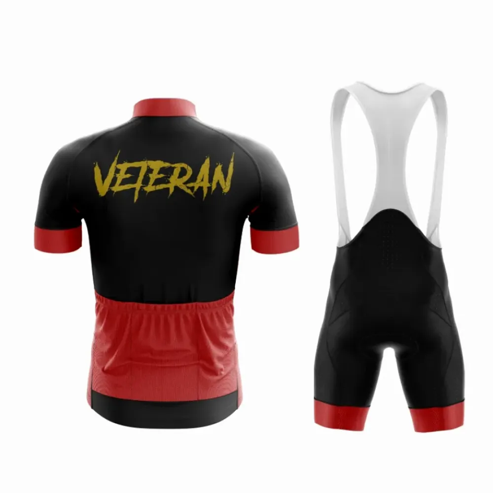 Veteran Cycling Kit Red/Black/Yellow