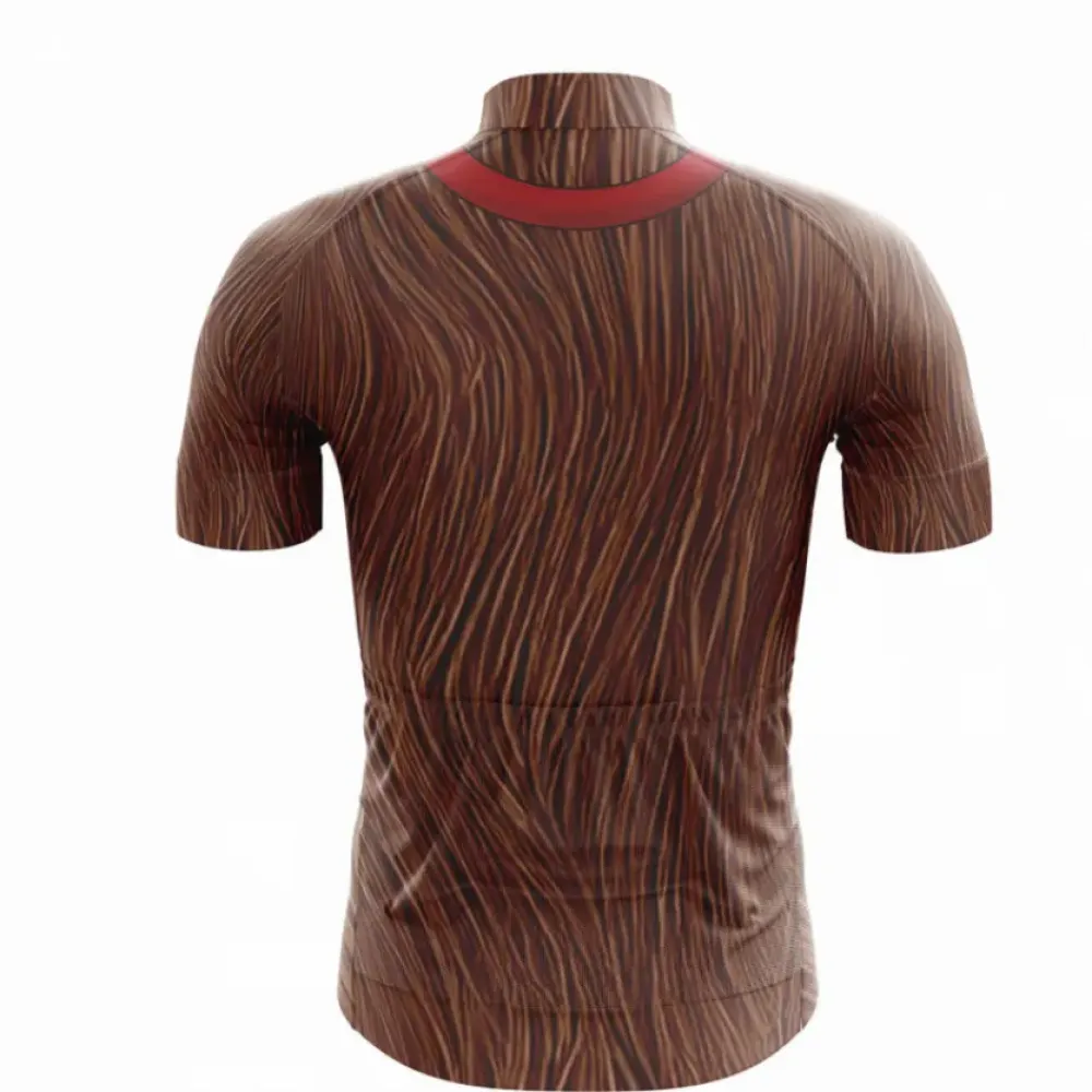 Donkey Kong Cycling Jersey Brown/Gold/Red