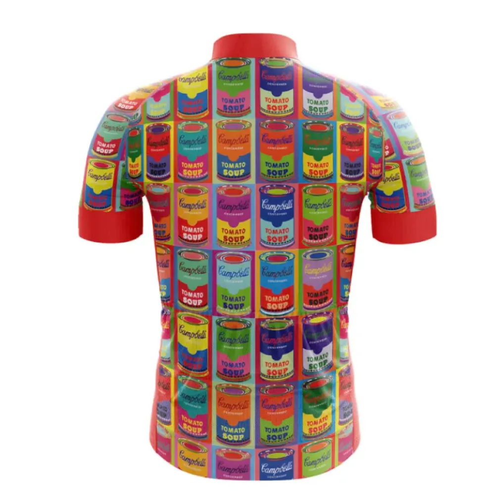 Campbell's Pop Art Tomato Soup Cycling Jersey