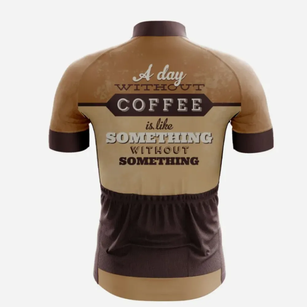 Cycling Jersey Brown Coffee Fandom