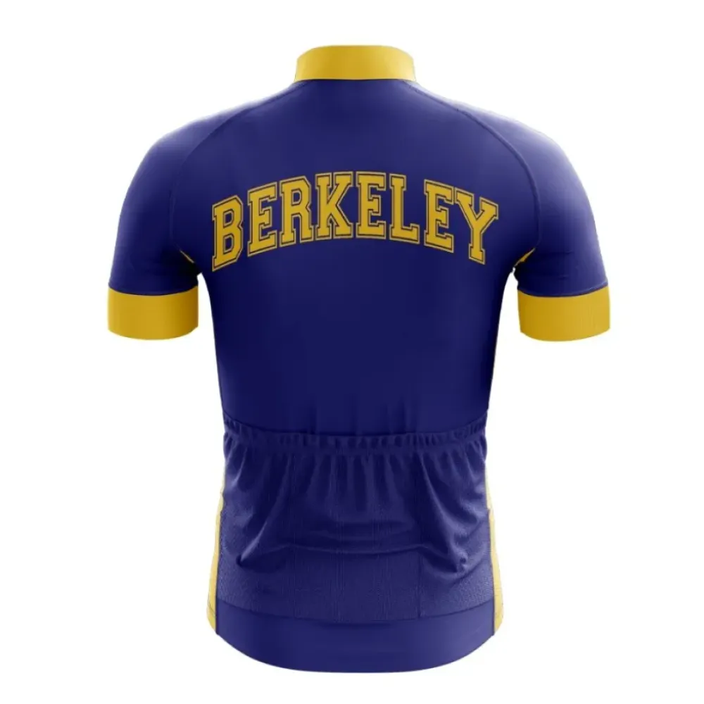 Berkeley Pro Cycling Jersey Yellow/Navy