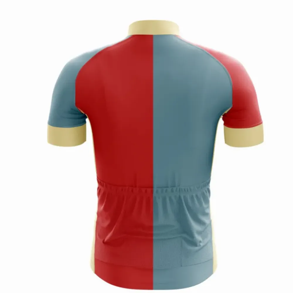 Trump Cycling Jersey Bold & Colorful Red/Blue/Gold