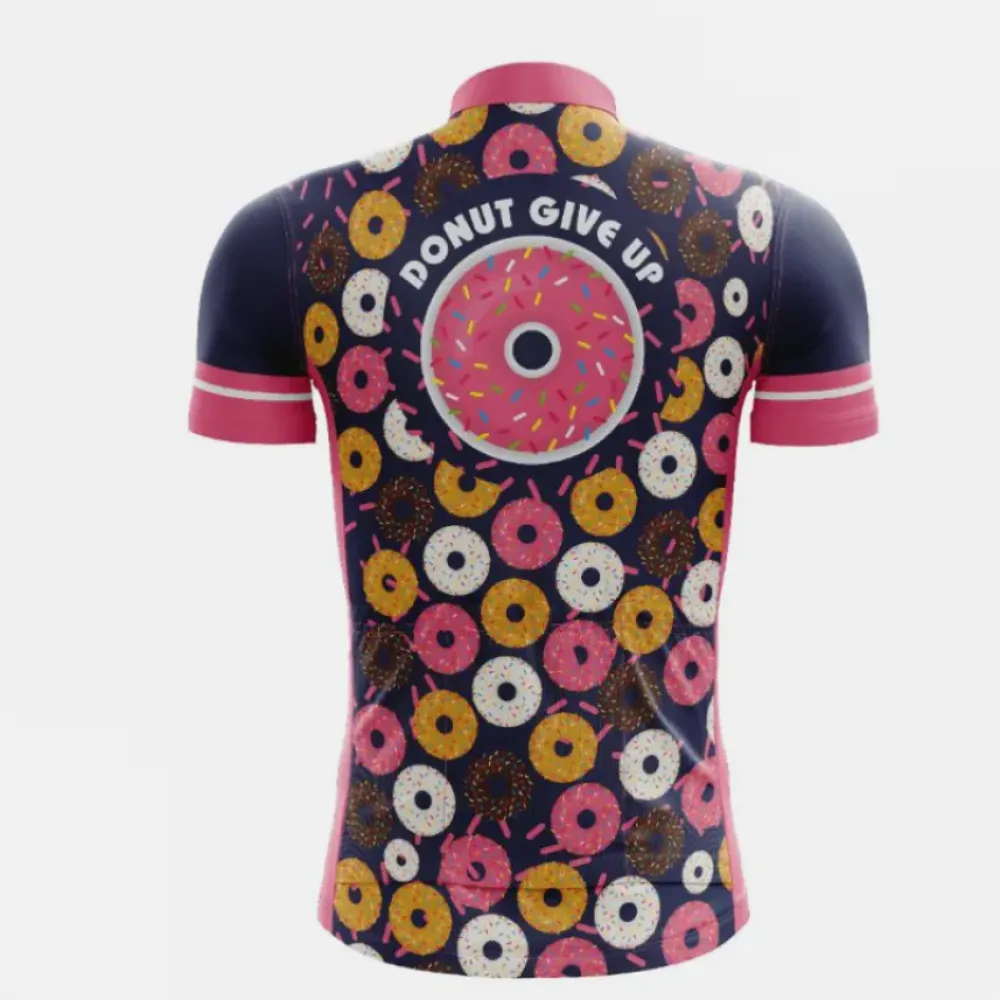 Donut Cycling Jersey Congruence Dynamic Colors Pink/Navy/Gold