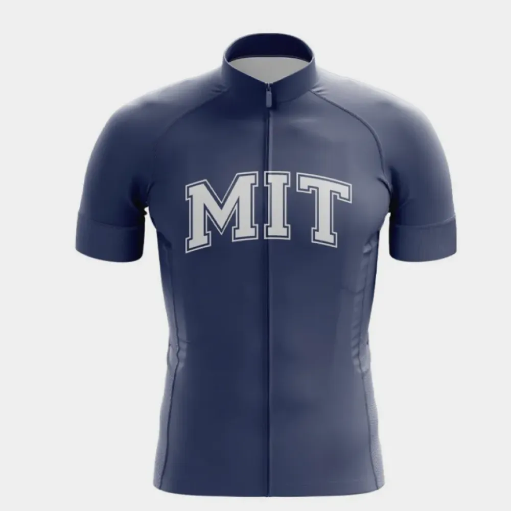 MIT Cycling Gear Short-Sleeved Jersey Gray/Red