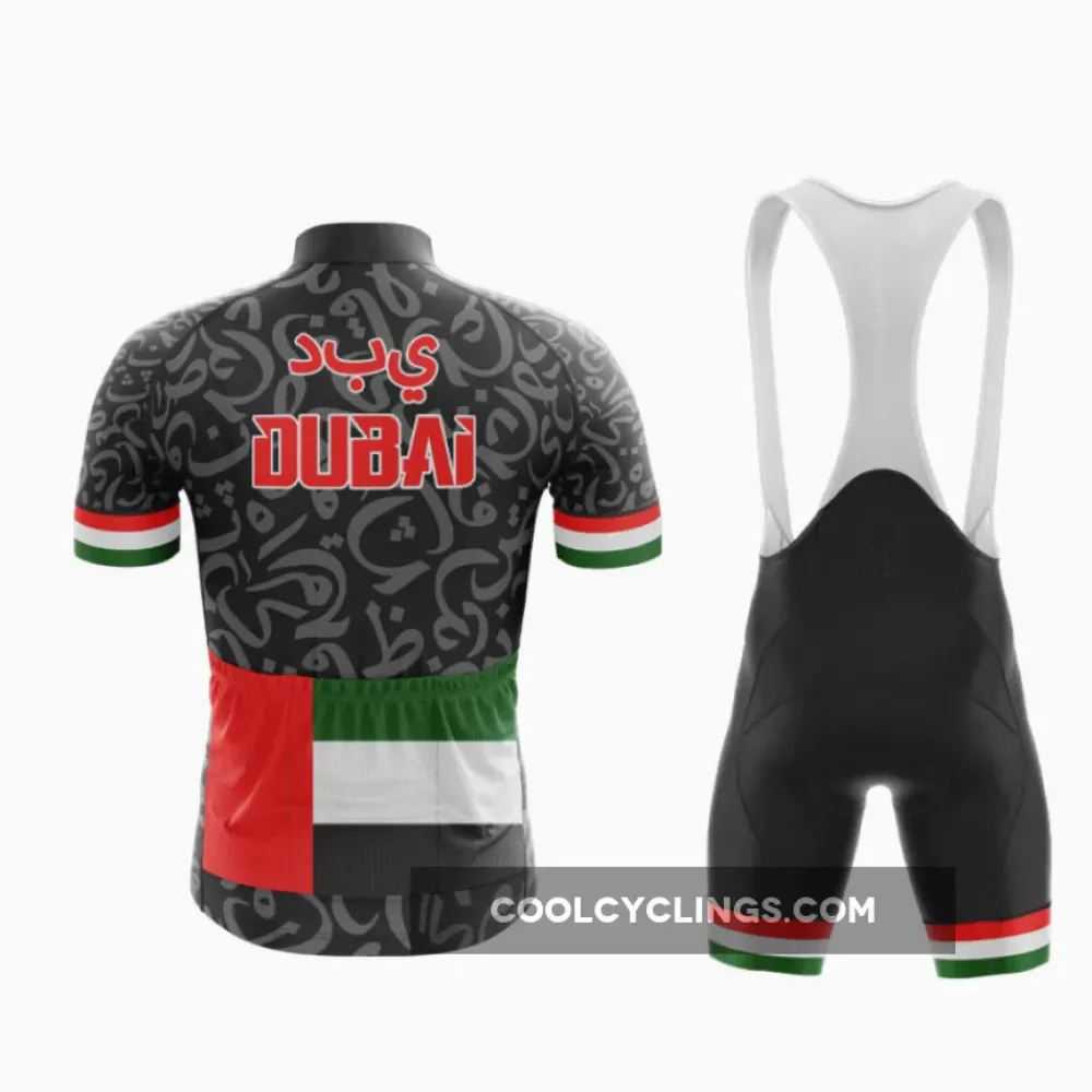 Dubai Cycling Kit Black/Red/Grey