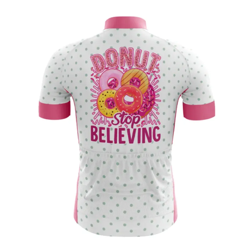 Donut Cycling Jersey Pink/Green/White