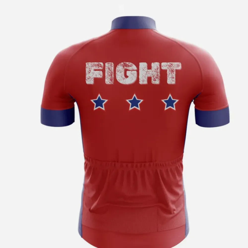 Trump Freedom Triumph Cycling Jersey Red/Blue/White