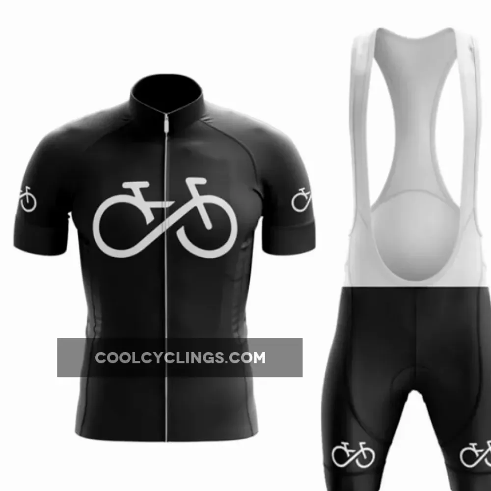 Dynamic White and Black Cycling Kit