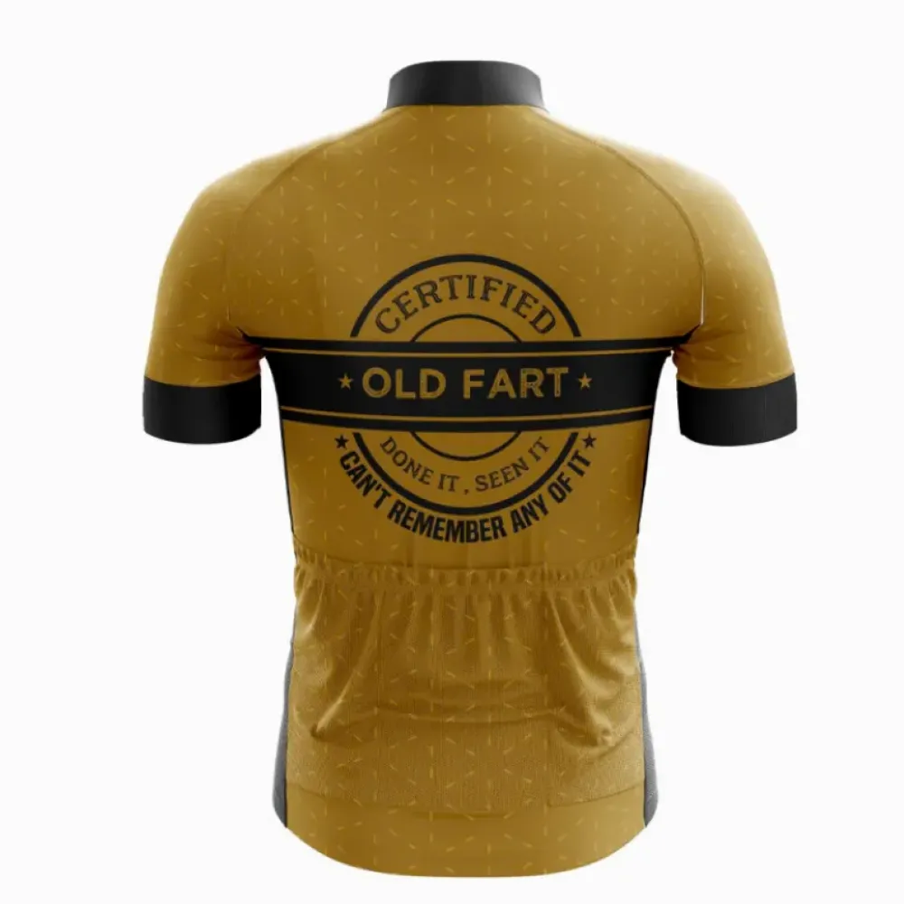 Old Fart Jersey Speckled Gold/Black/Speckled