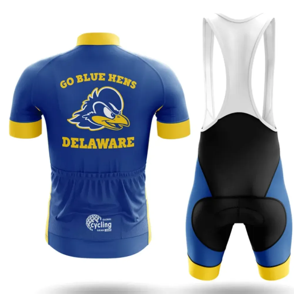 Delaware Cycling Jersey Go Blue Hens Navy/Yellow/Gold