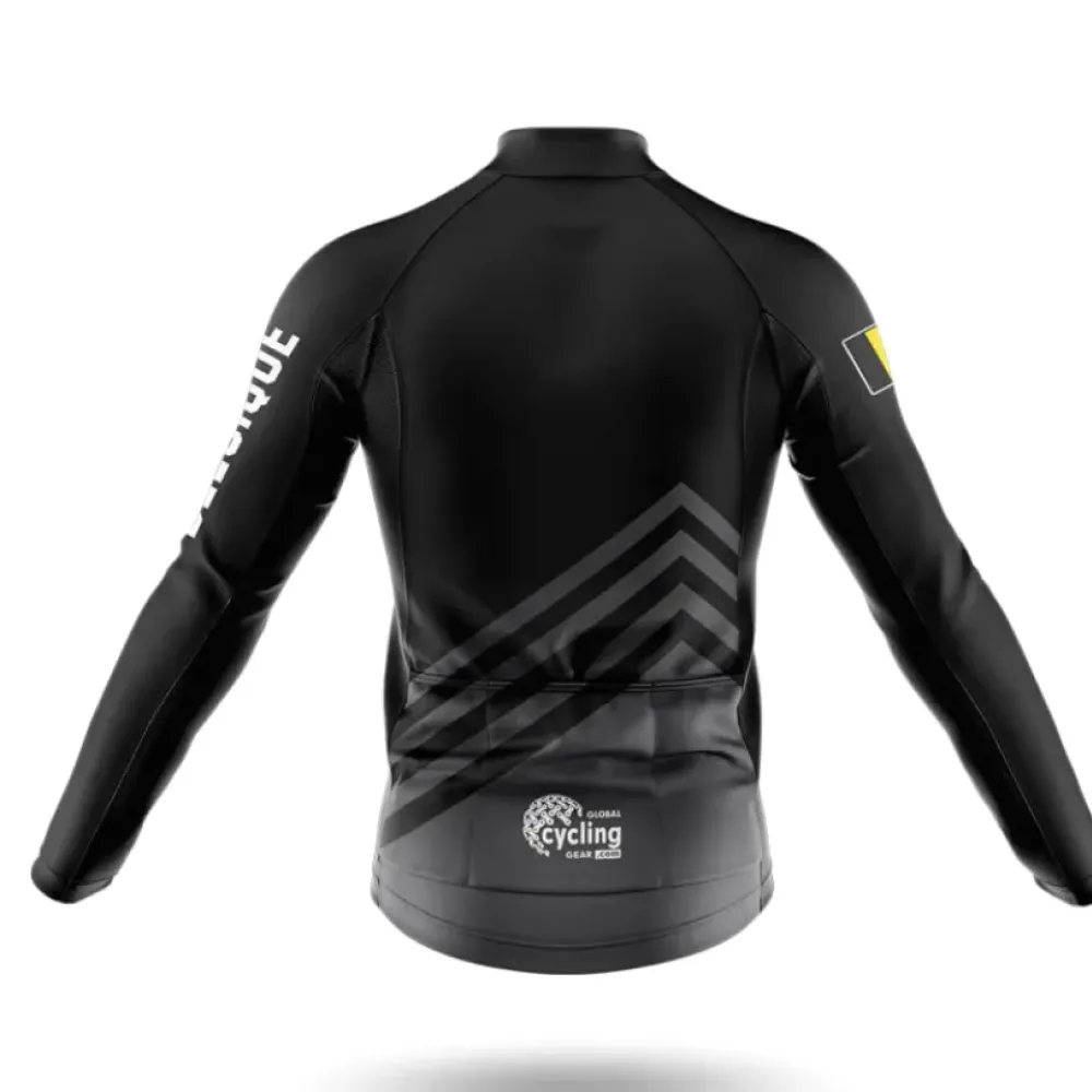 Belgique S5 Long Sleeve Black/Red/Grey