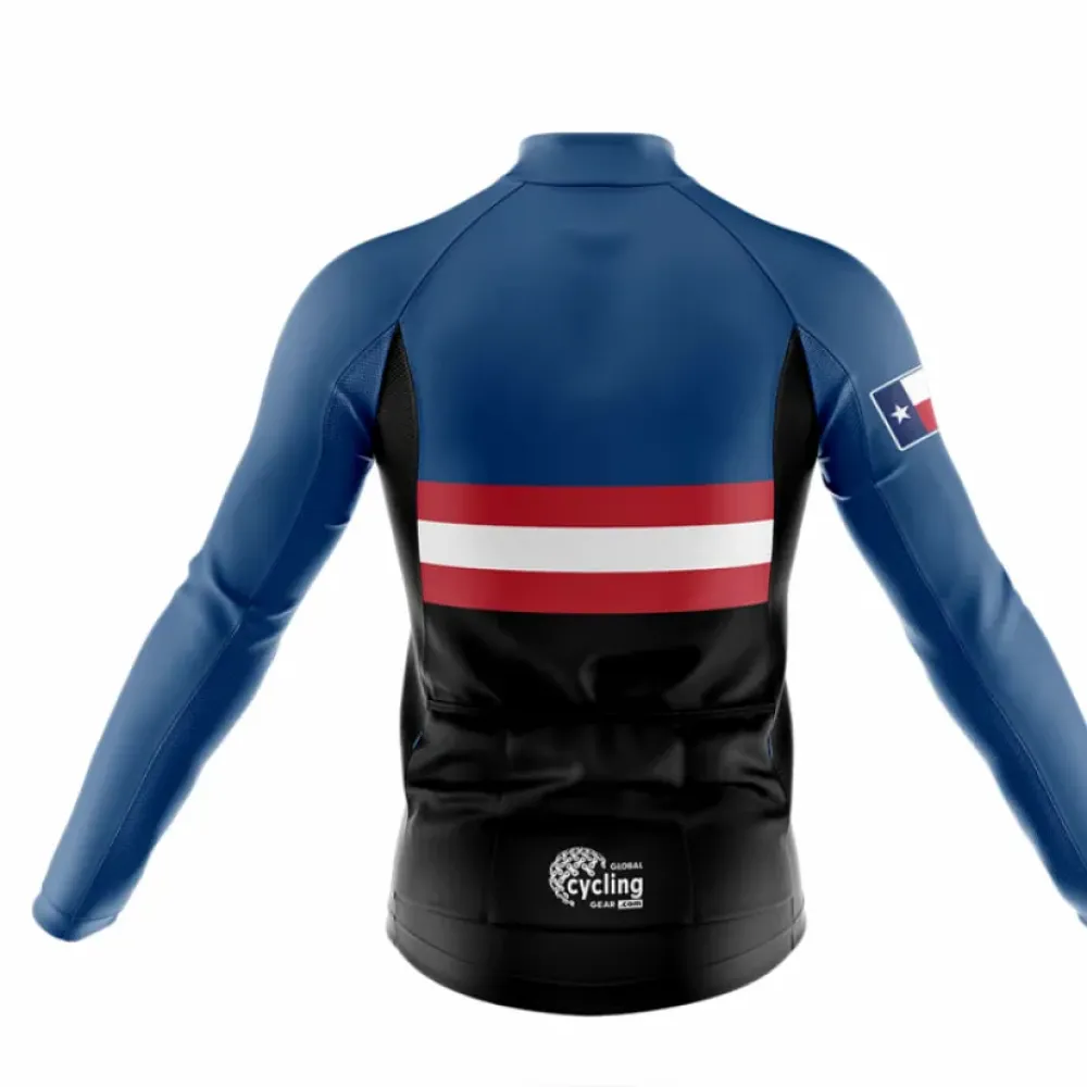 Texas S26 Cycling Bibs Breathable Navy/White/Red