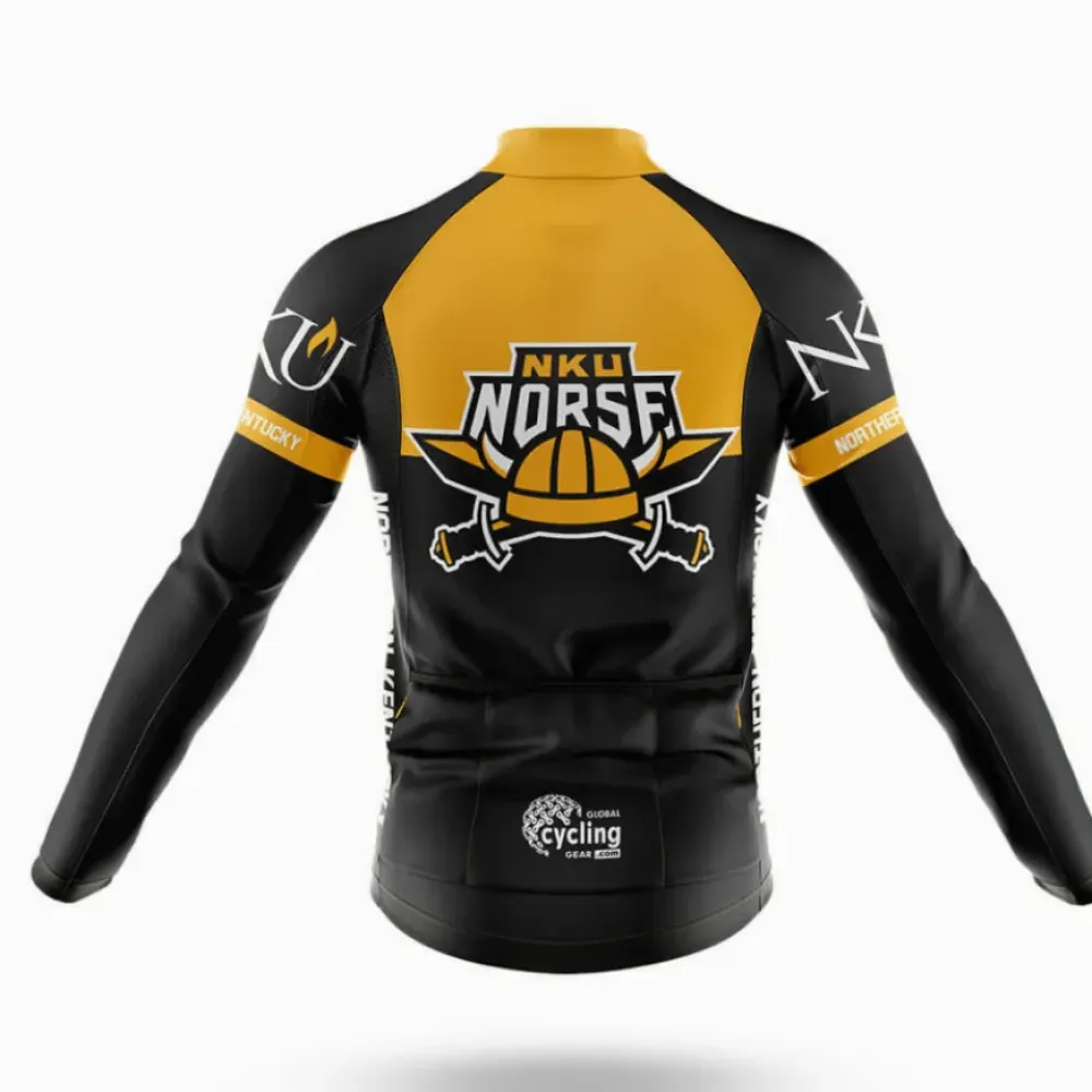 Northern Kentucky University Cycling Bibs Ver.2 Comfortable Black/Yellow/White
