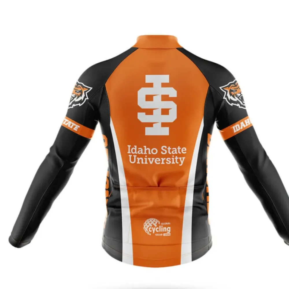 Idaho State University Cycling Bibs Comfortable Black/Orange/White