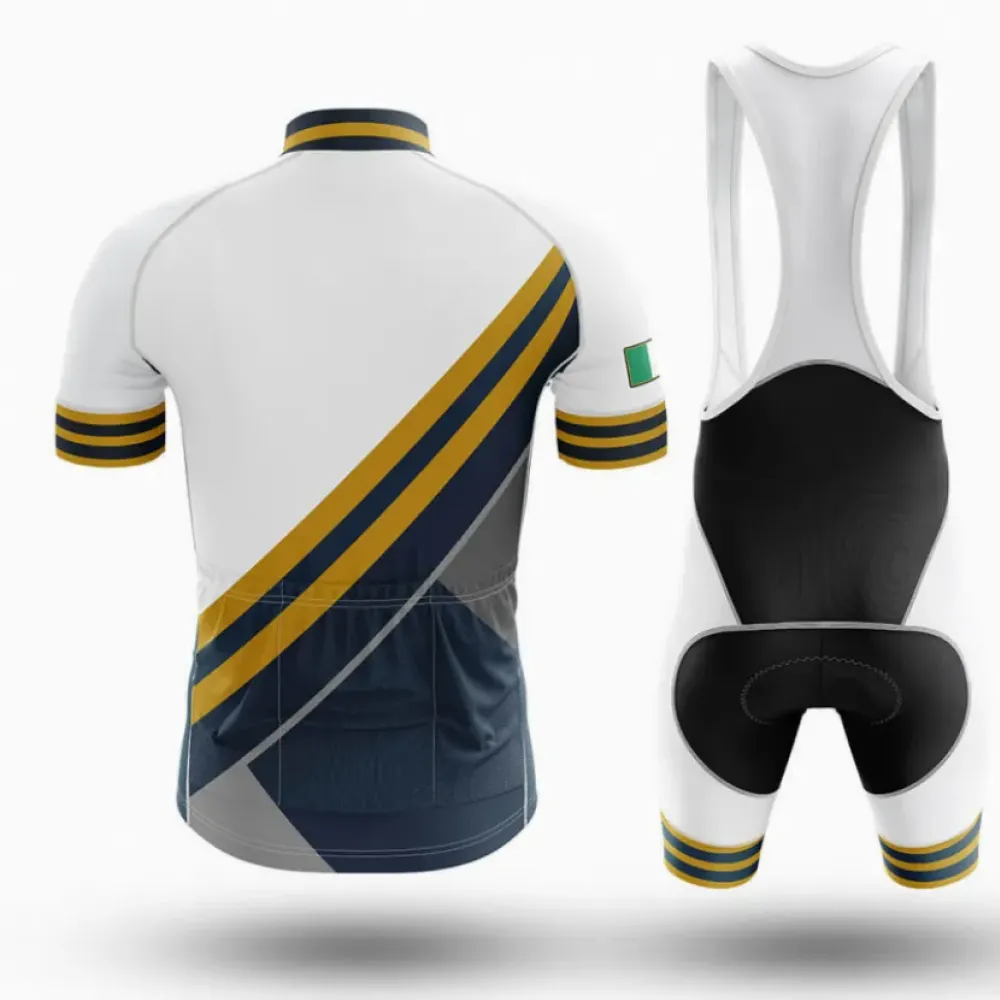 Ireland V15 Cycling Jersey Navy/Gold/White