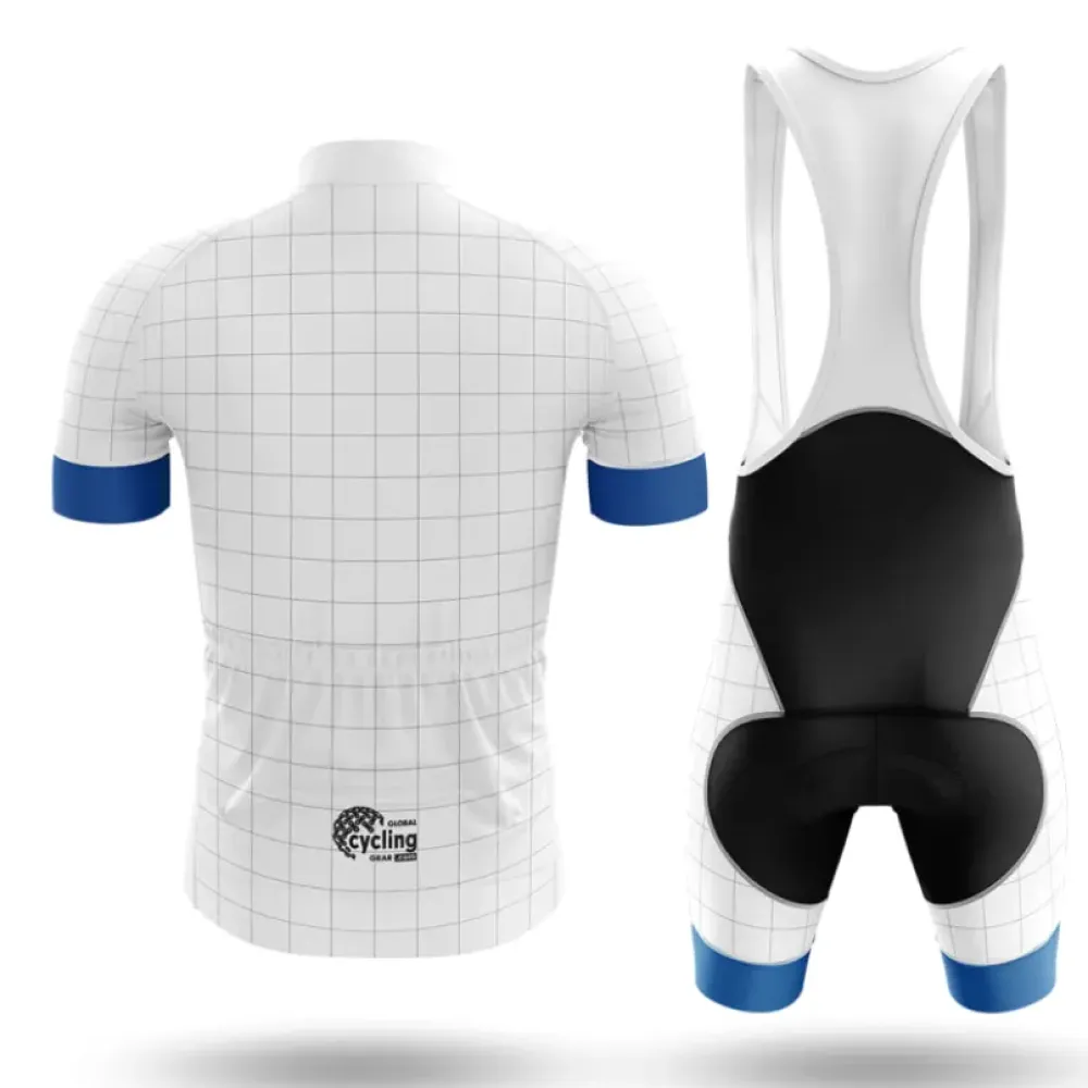 Grand Cycling Jersey I Put The Grand In Grandpa White/Blue/Grey