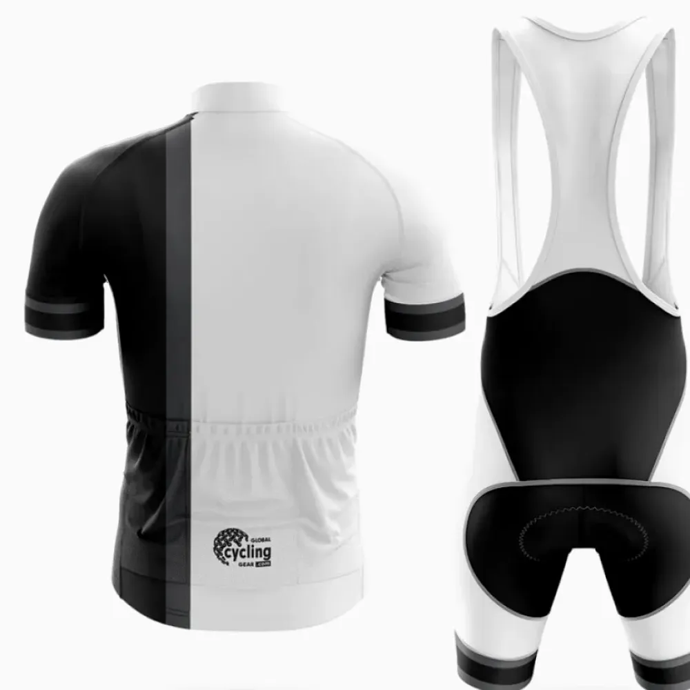 September Cycling Kit Breathable White/Black/Grey