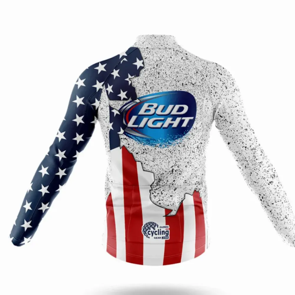 Cycling Bibs American Style Navy/White/Grey