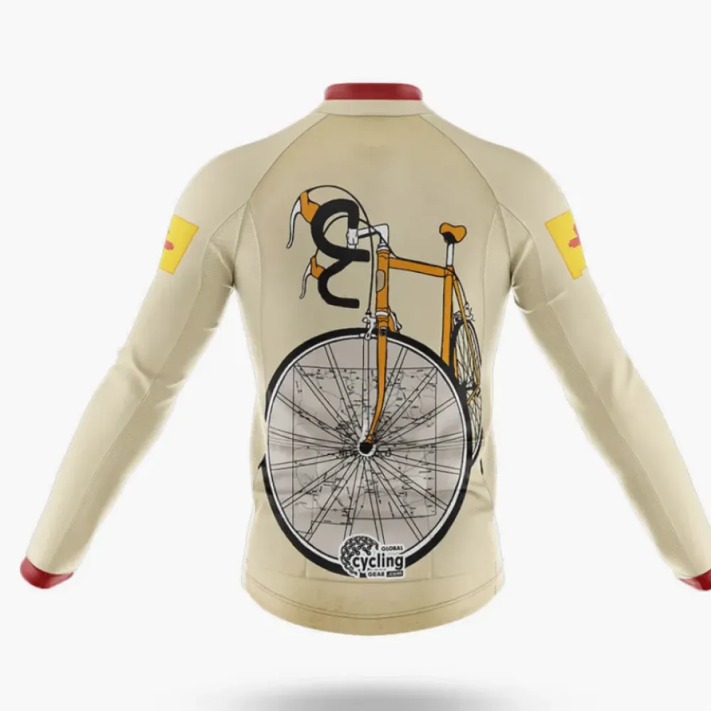 New Mexico Riding Club Cycling Kit Vintage Style Cream/Red/Yellow